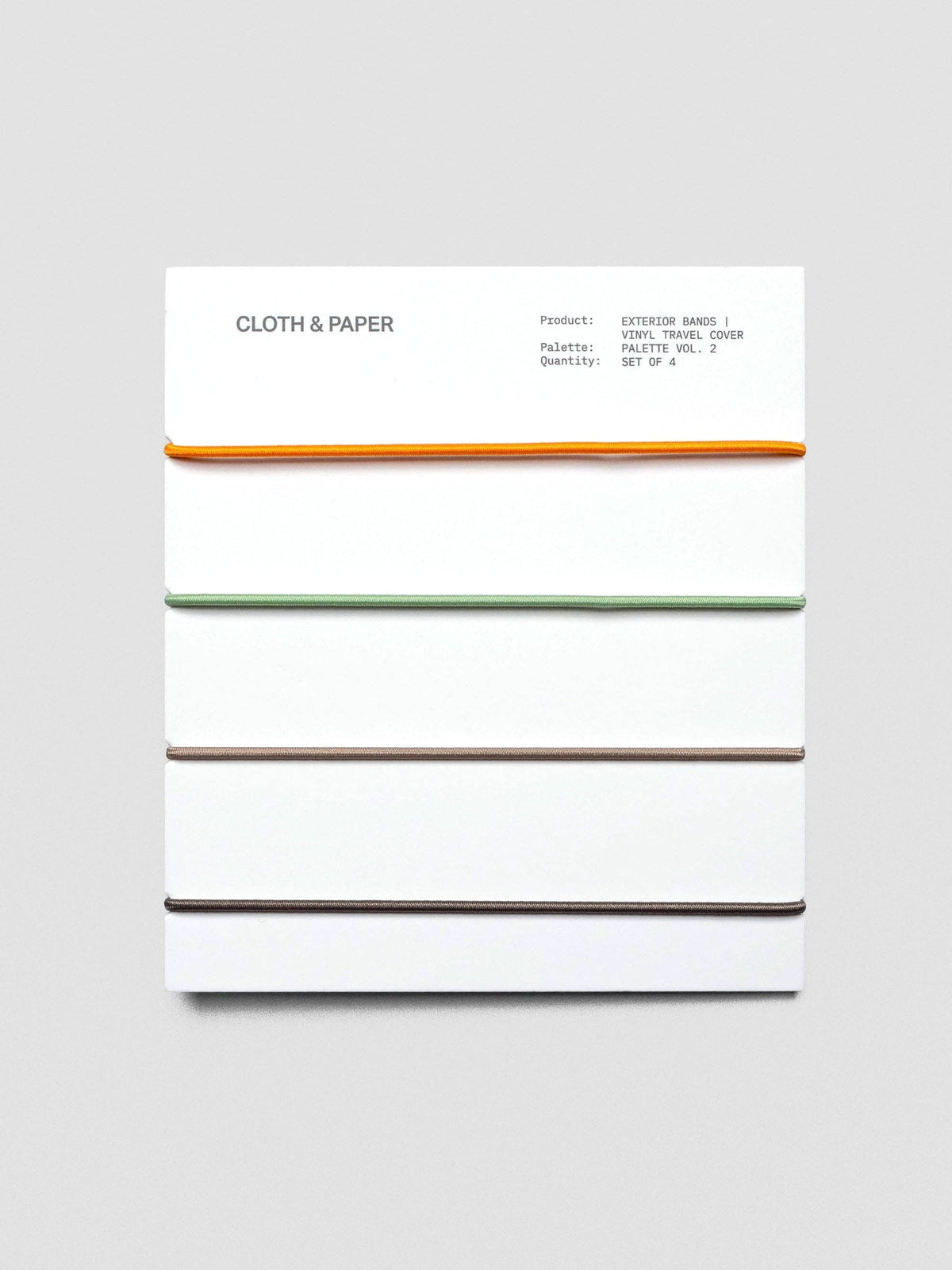 Exterior Bands | Vinyl Travel Cover