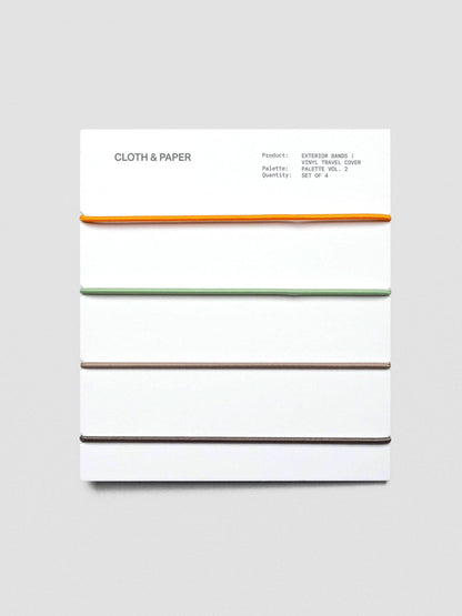 Exterior Bands | Vinyl Travel Cover