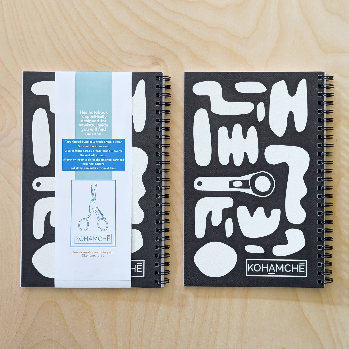 Black & White Sewing Journal
