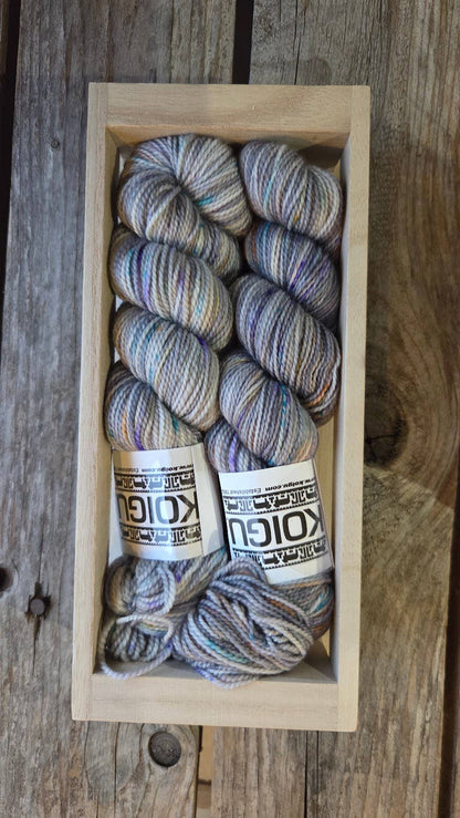 Holiday Sock Crates: P092 - Winter Blues