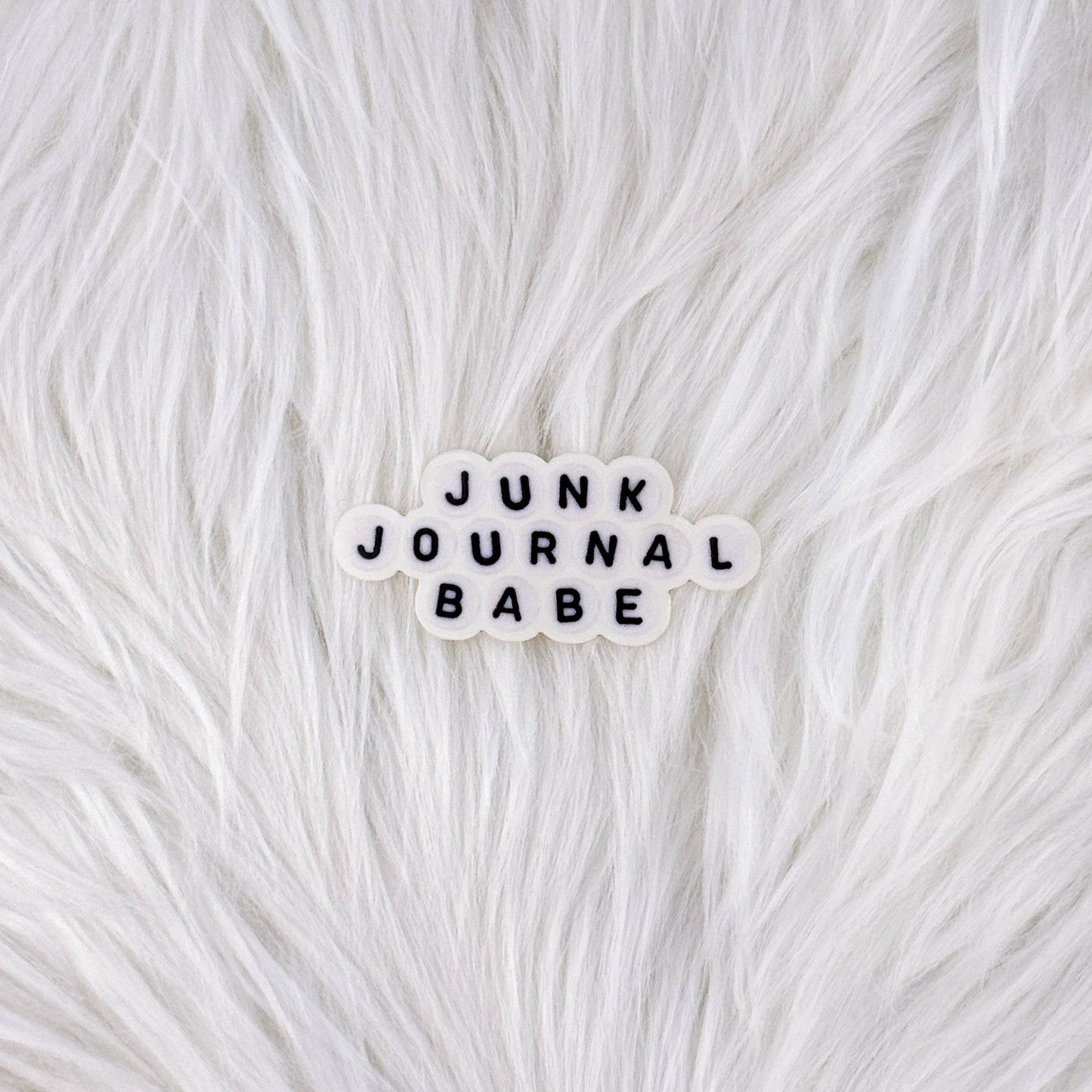 Junk Journal Babe - Waterproof Vinyl Sticker