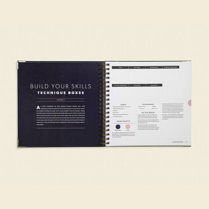 How-to Watercolor Book: Modern Watercolor Botanical (Spiral)
