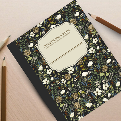Night Blooms Composition Notebook