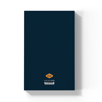 Moon Tarot  Soft Touch Classic Layflat Notebook Journal