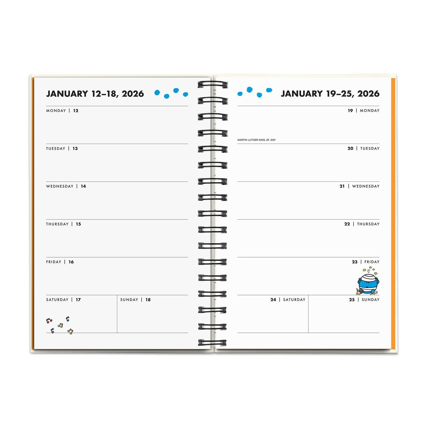 2026 Mr. Positive Thinking Chenille Patch Planner