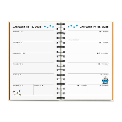 2026 Mr. Positive Thinking Chenille Patch Planner