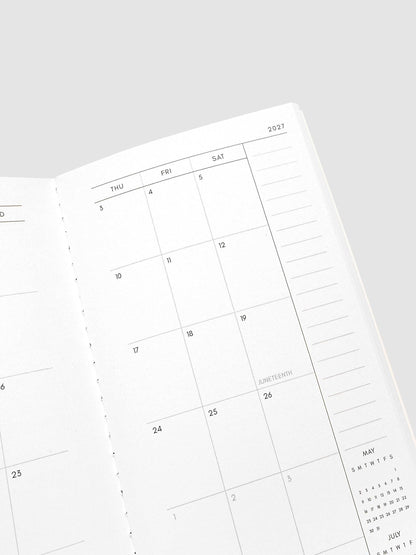 2027 Dated Travel Notebook | Monthly | Pocket Plus