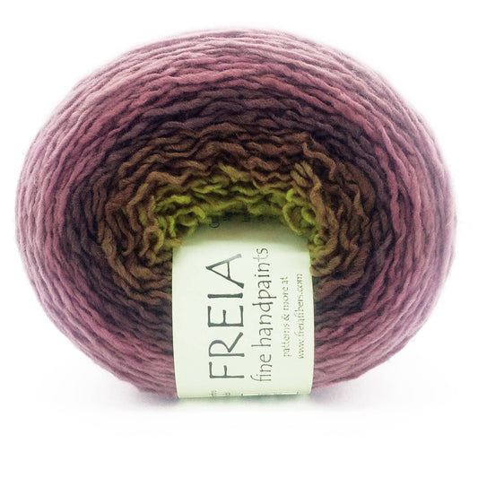 Autumn Rose Merino Fingering Shawl Ball