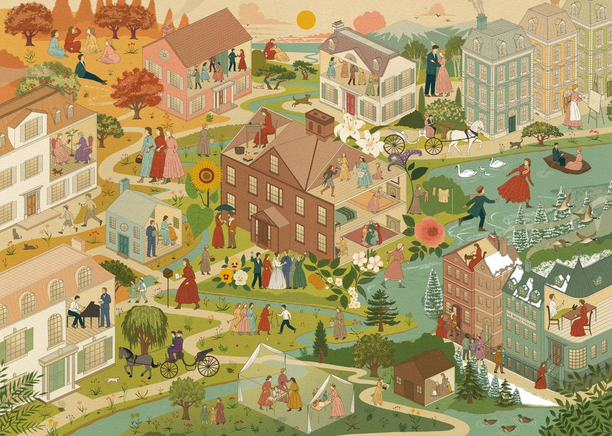 The World of Little Women: A 1000-piece jigsaw puzzle