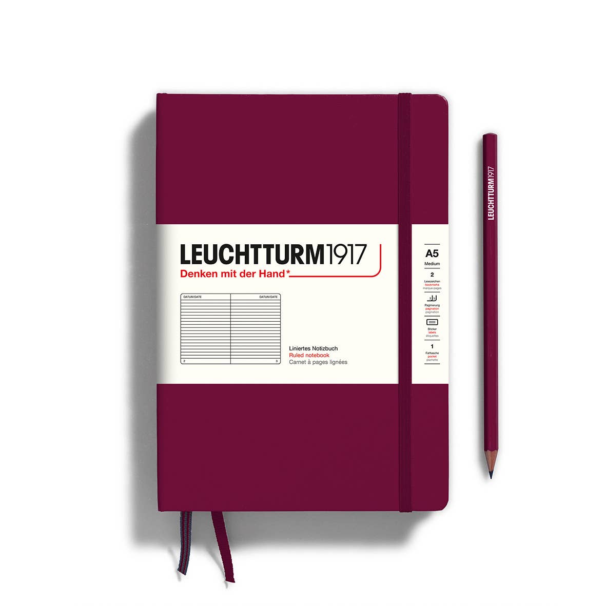 Notebooks - Medium (A5): Lemon / Hardcover / Dotted