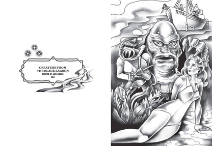 Classic Horror Movies Coloring Book