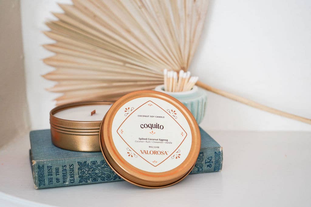 Coquito® Candle Tin | Puerto Rican Coconut Eggnog