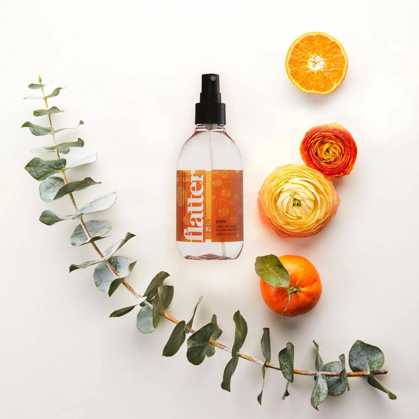 Flatter Smoothing Spray - Large Bottle: Fig
