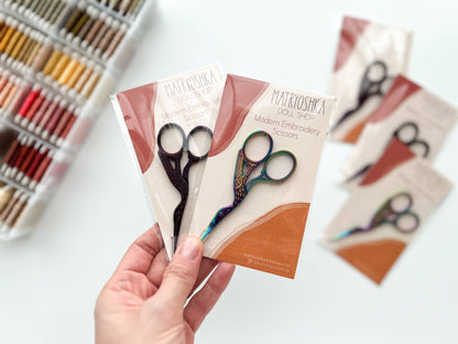 Embroidery stork scissors, small bird scissors
