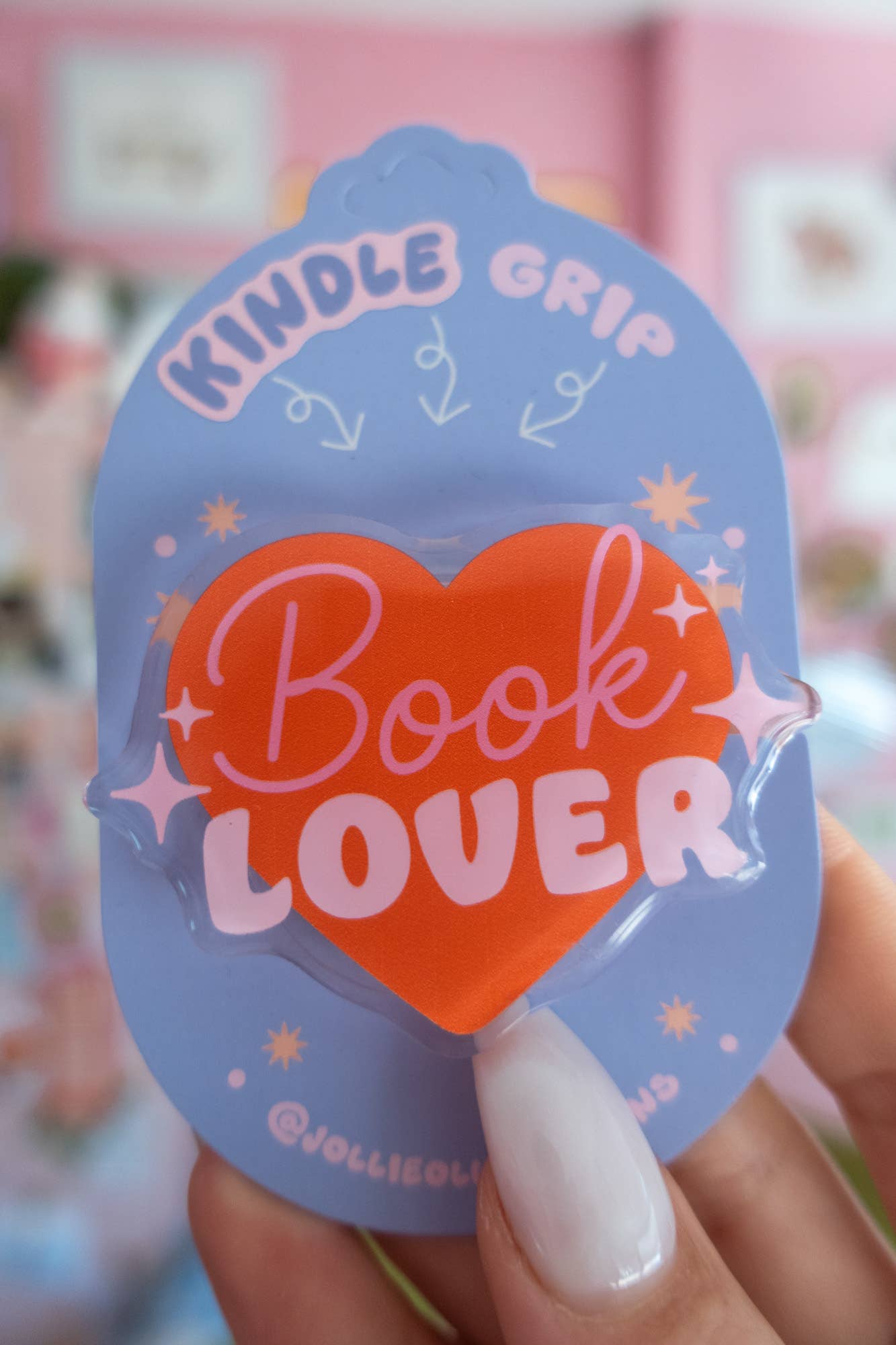 Book Lover [Red] Kindle Grip