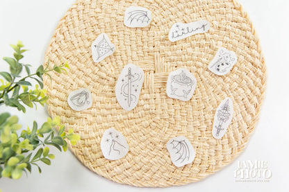 Romantasy Book Lover Embroidery Transfers, Stick and Stitch