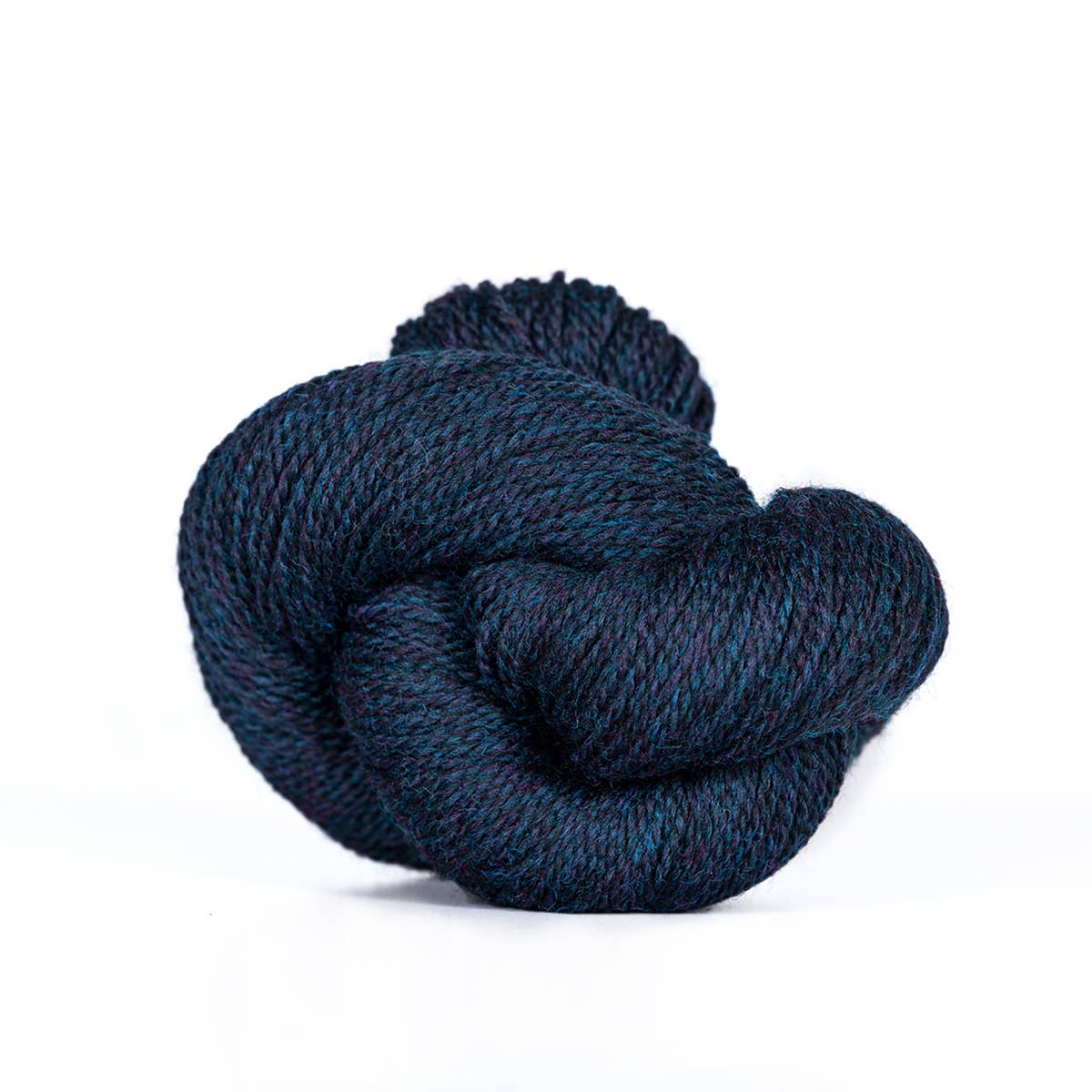 Camper: Fingering weight 100% wool yarn: Navy Heather
