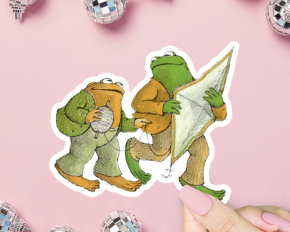 Frog And Toad Kite Sticker, Throwback Children's Book