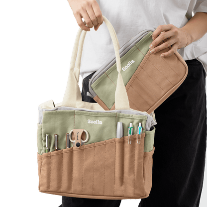 Soolla® Studio Pouch, Coffee Bean: Coffee Bean