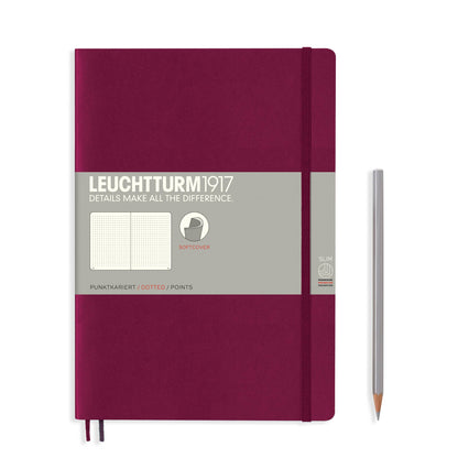 Notebooks - Composition (B5): Port Red / Softcover / Ruled