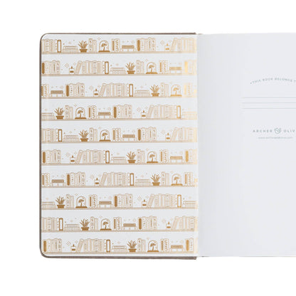 B6 Dot Grid: Bookshelf