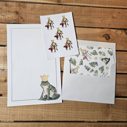 Frog Prince Letter Writing Set