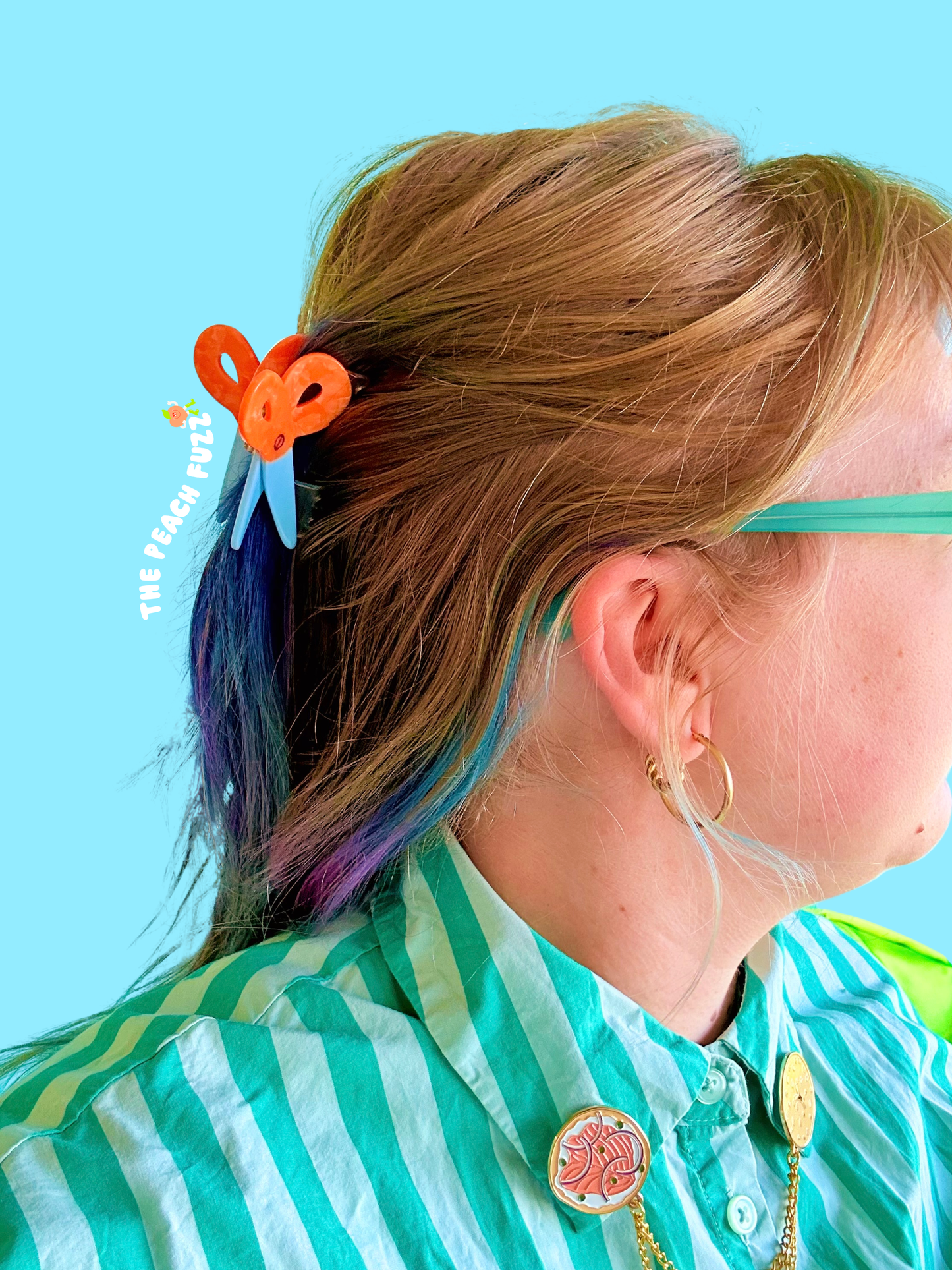 Scissors Hair Claw