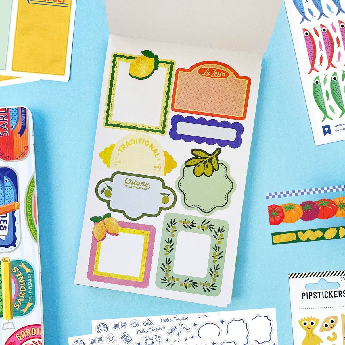 La Dolce Vita Junk Journal Sticker Book Volume 5