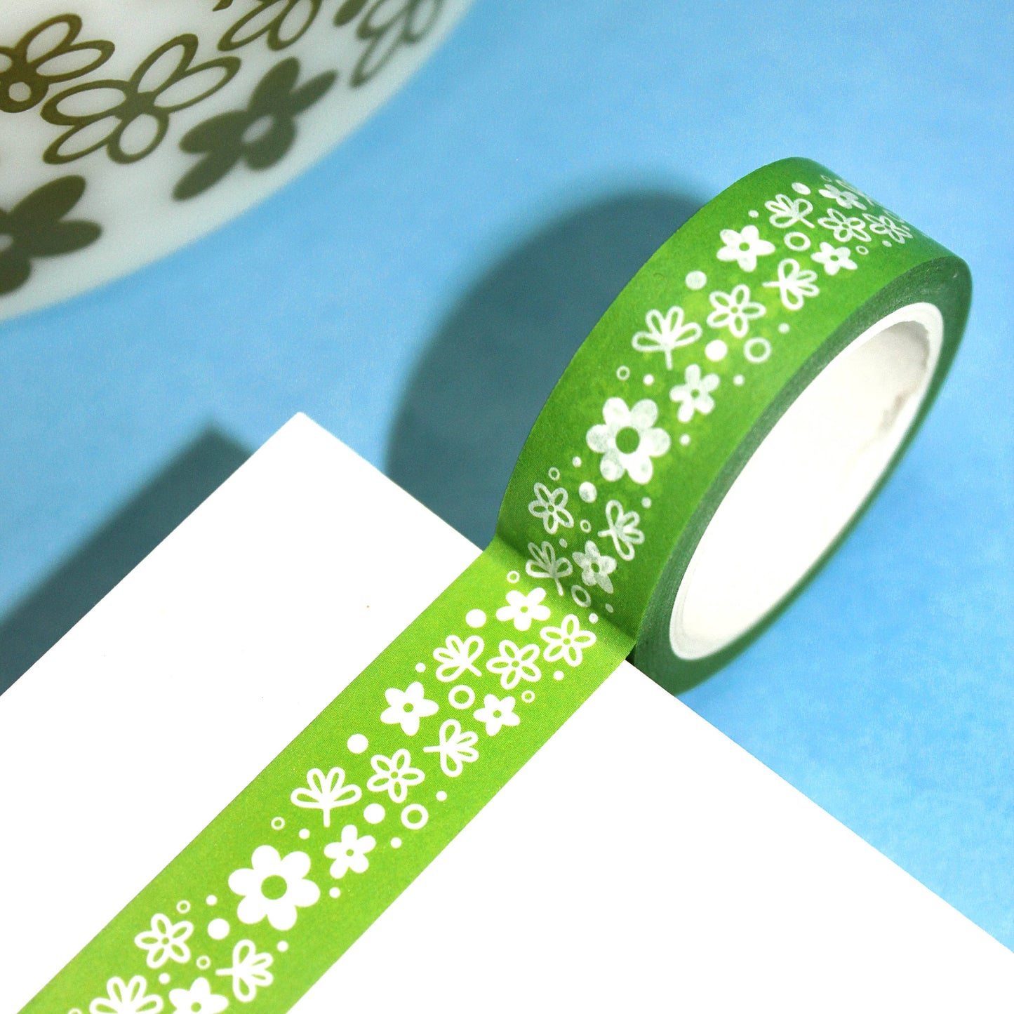 Spring Blossom Pyrex Inspired Washi Tape (15mm/10m)
