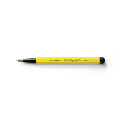 Bauhaus Edition - Drehgriffel Nr. 1 - Ballpoint Pen: Black / Lemon