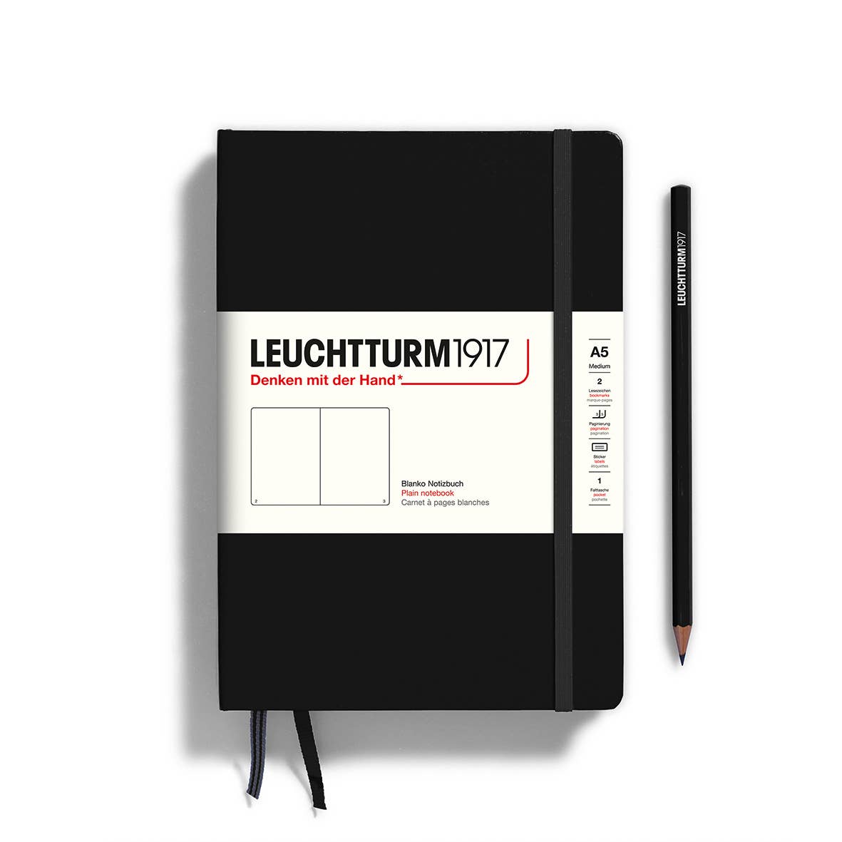 Notebooks - Medium (A5): Powder / Hardcover / Dotted
