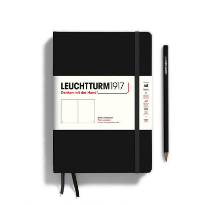 Notebooks - Medium (A5): Navy / Hardcover / Dotted