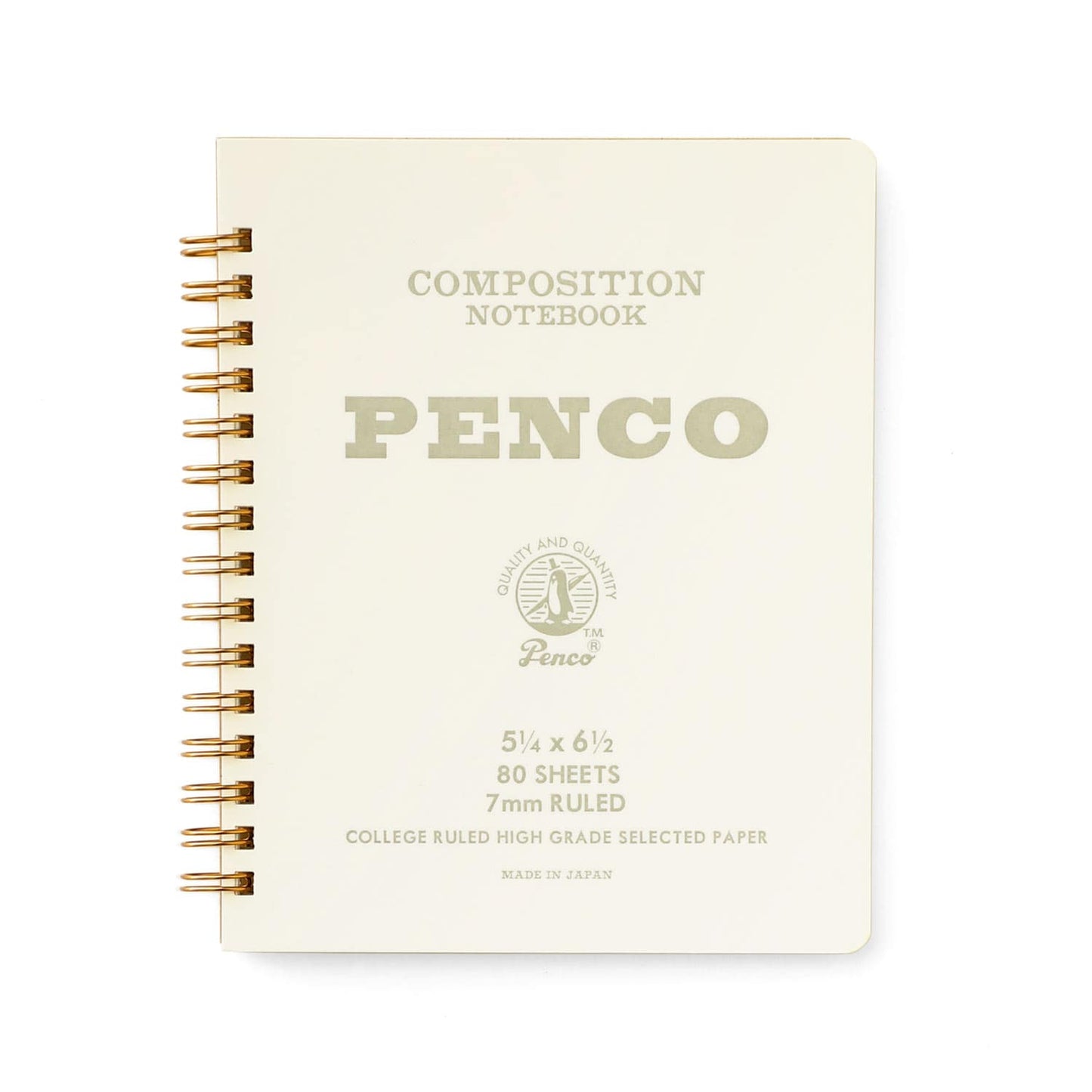 Coil Notebook/ M: White