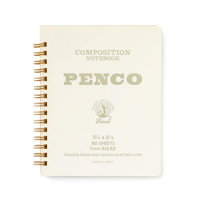 Coil Notebook/ M: White