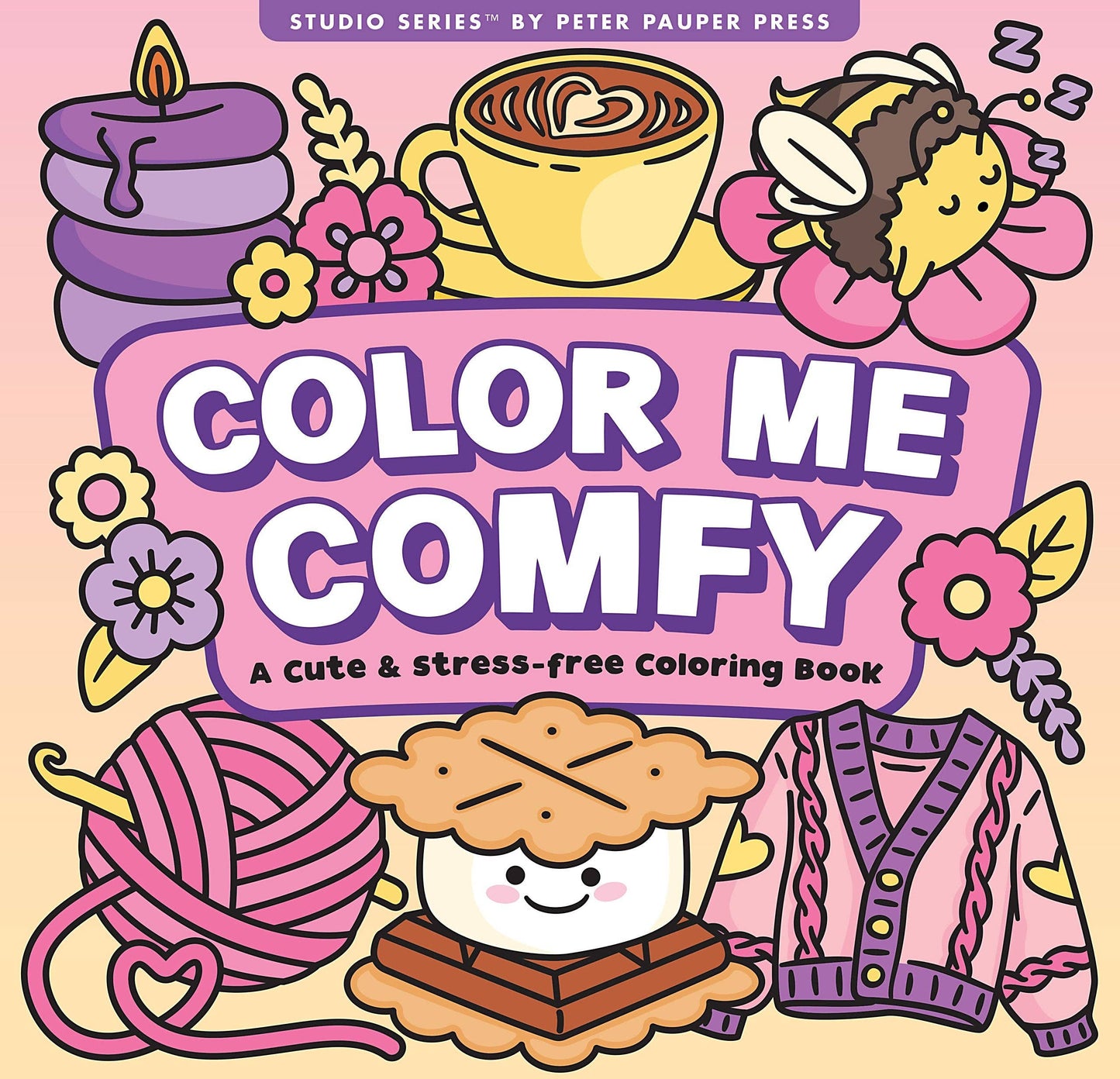 Color Me Comfy Adult Coloring Book,Color Me Comfy Adult Coloring Book