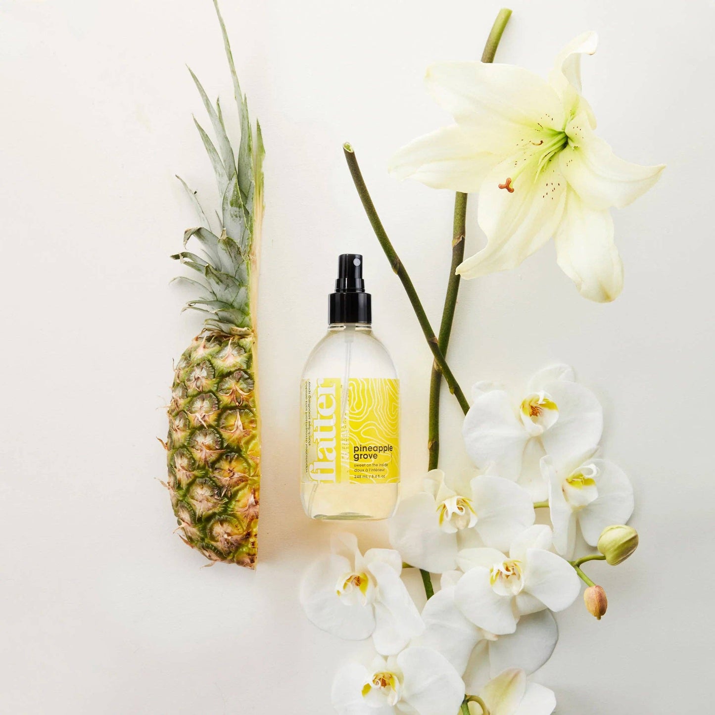 Flatter Smoothing Spray - Large Bottle: Fig