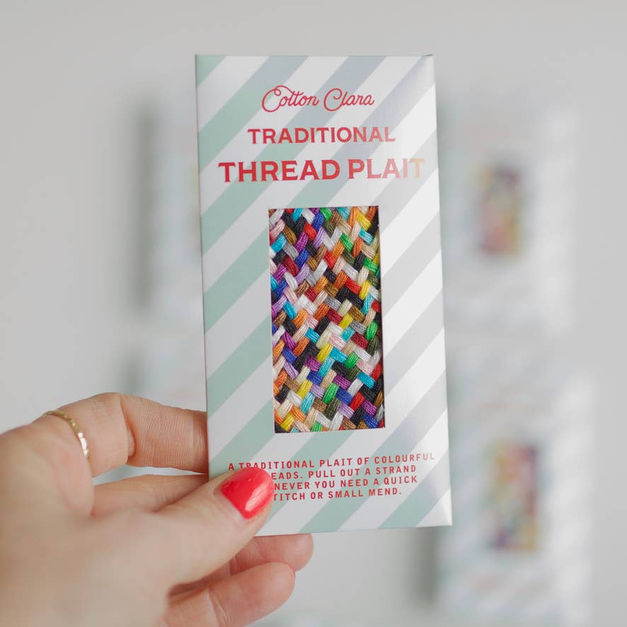 Traditional Thread Plait for Mending