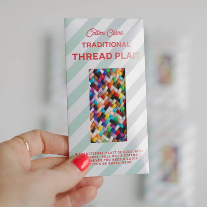 Traditional Thread Plait for Mending