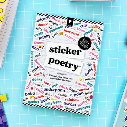 Sticker Poetry Book: Trendy: 0001