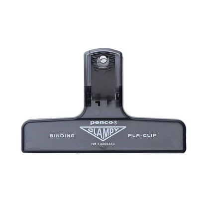 Plastic Clip: Clear Black