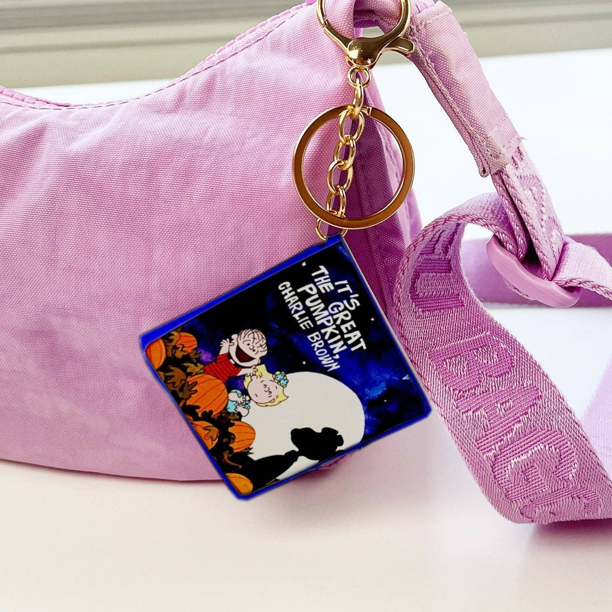 It's The Great Pumpkin Mini 
Sticker Book Keychain