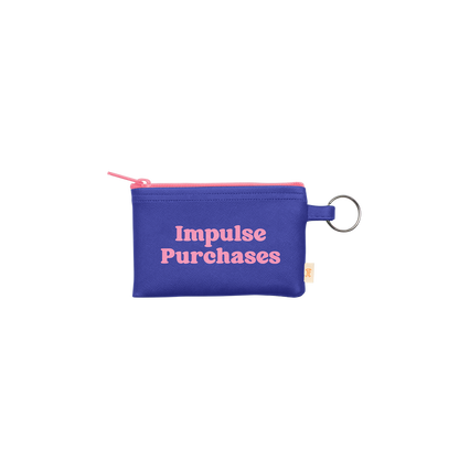 NEW! Colorblock Penny Key Ring: Stay Toxic