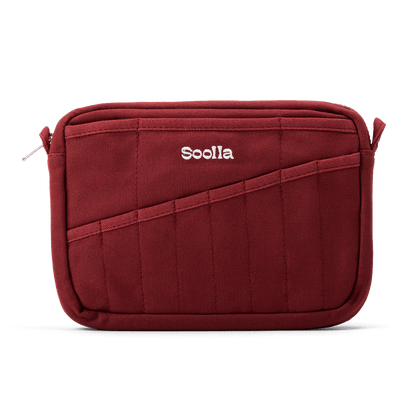 Soolla® Studio Pouch, Sangria: Sangria
