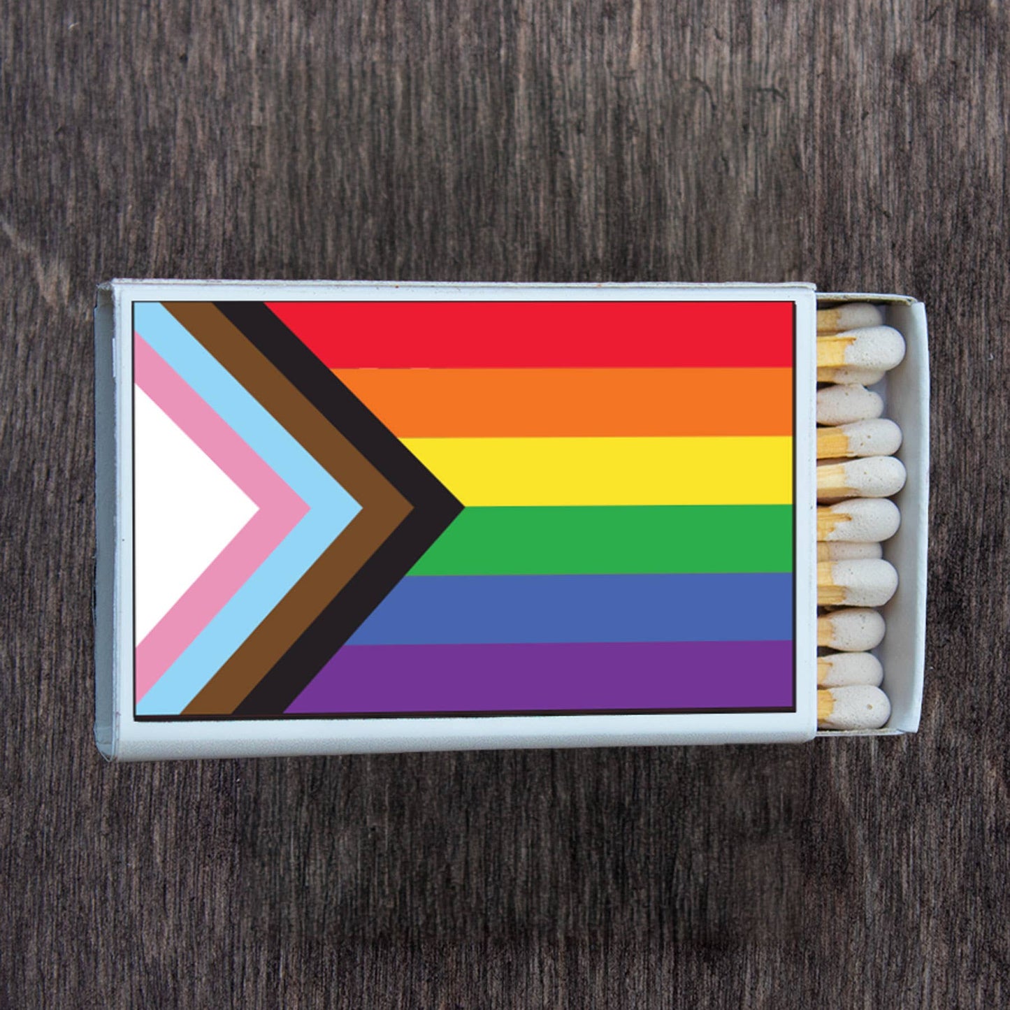 Flag LGBTQ+ Matchbox • Decorative Matches • Candle Acc