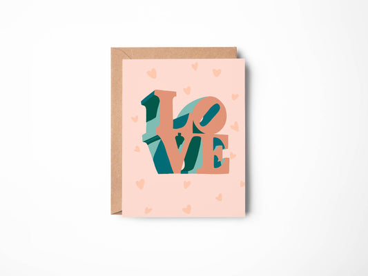 LOVE Valentine's Day Card