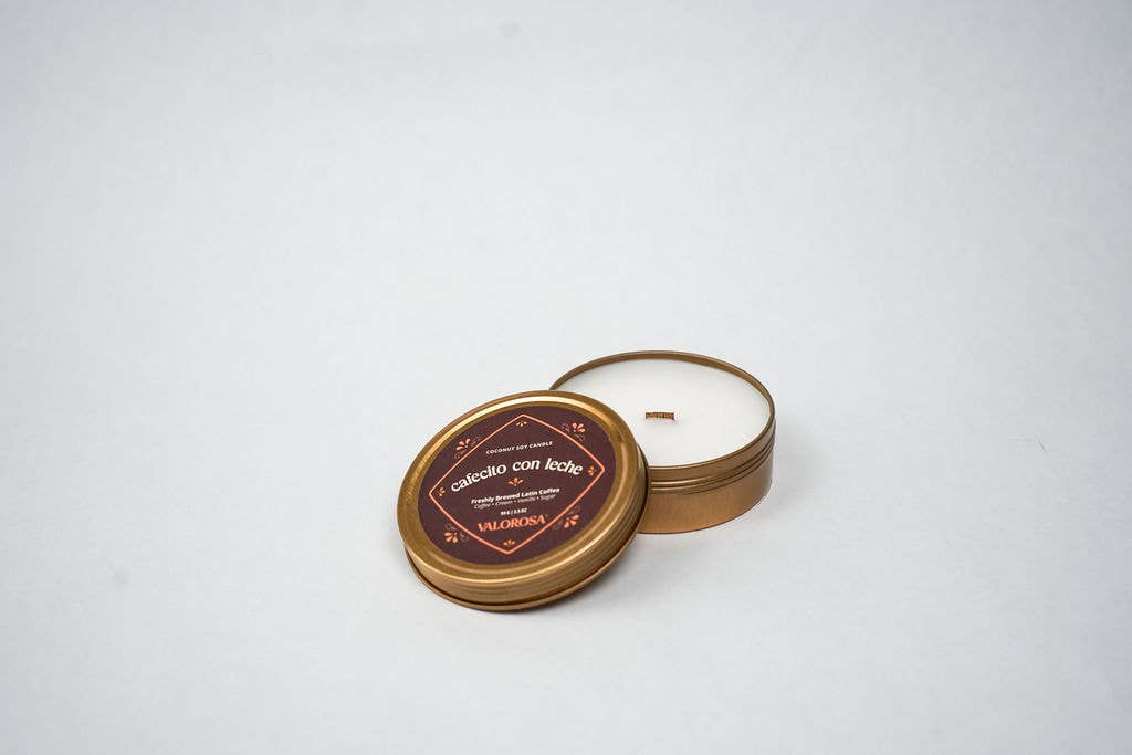 Cafecito Con Leche Candle Tin | Coffee & Milk
