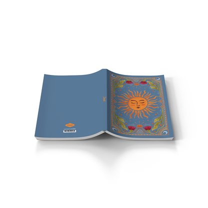 Sun Tarot  Soft Touch Classic Layflat Notebook Journal