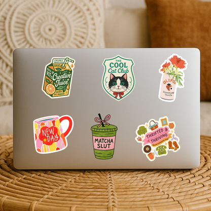 Creative Juice Sticker – Motivational Artist & Maker
