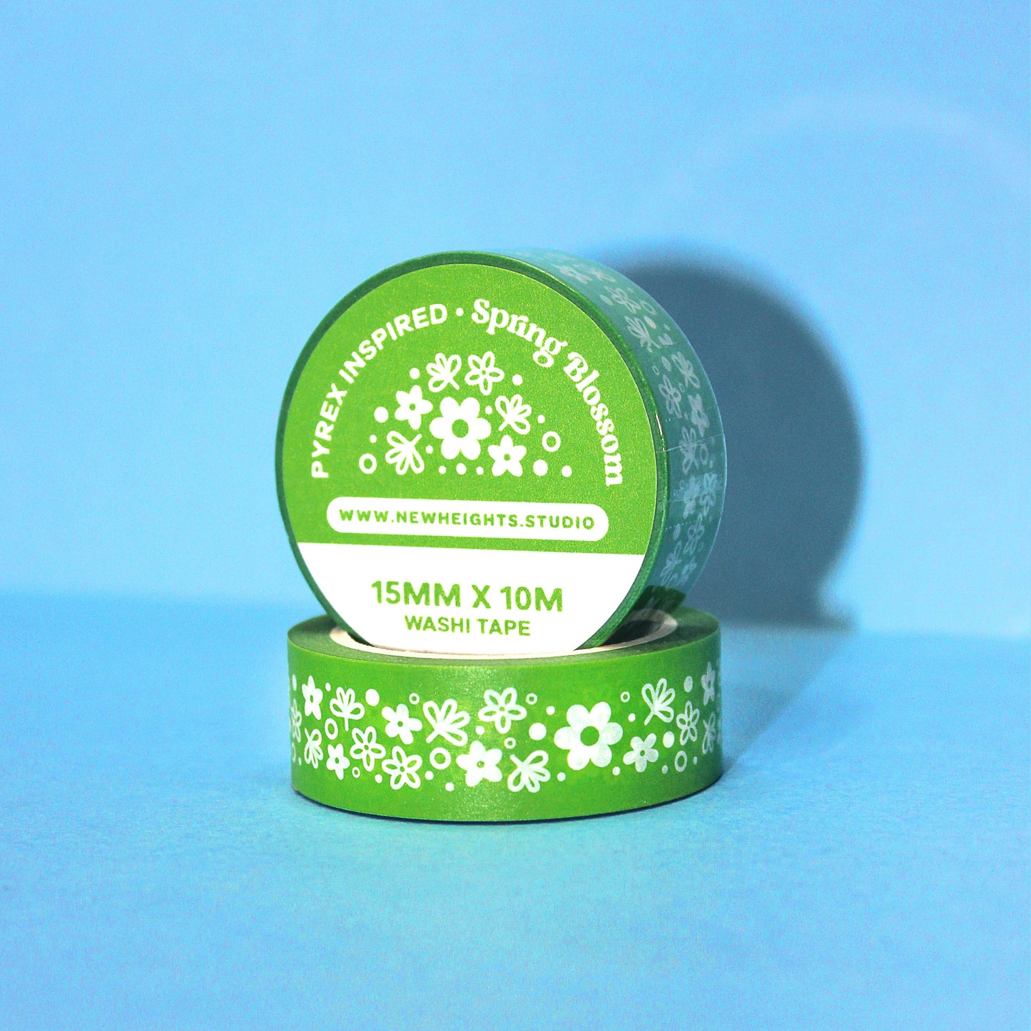 Spring Blossom Pyrex Inspired Washi Tape (15mm/10m)