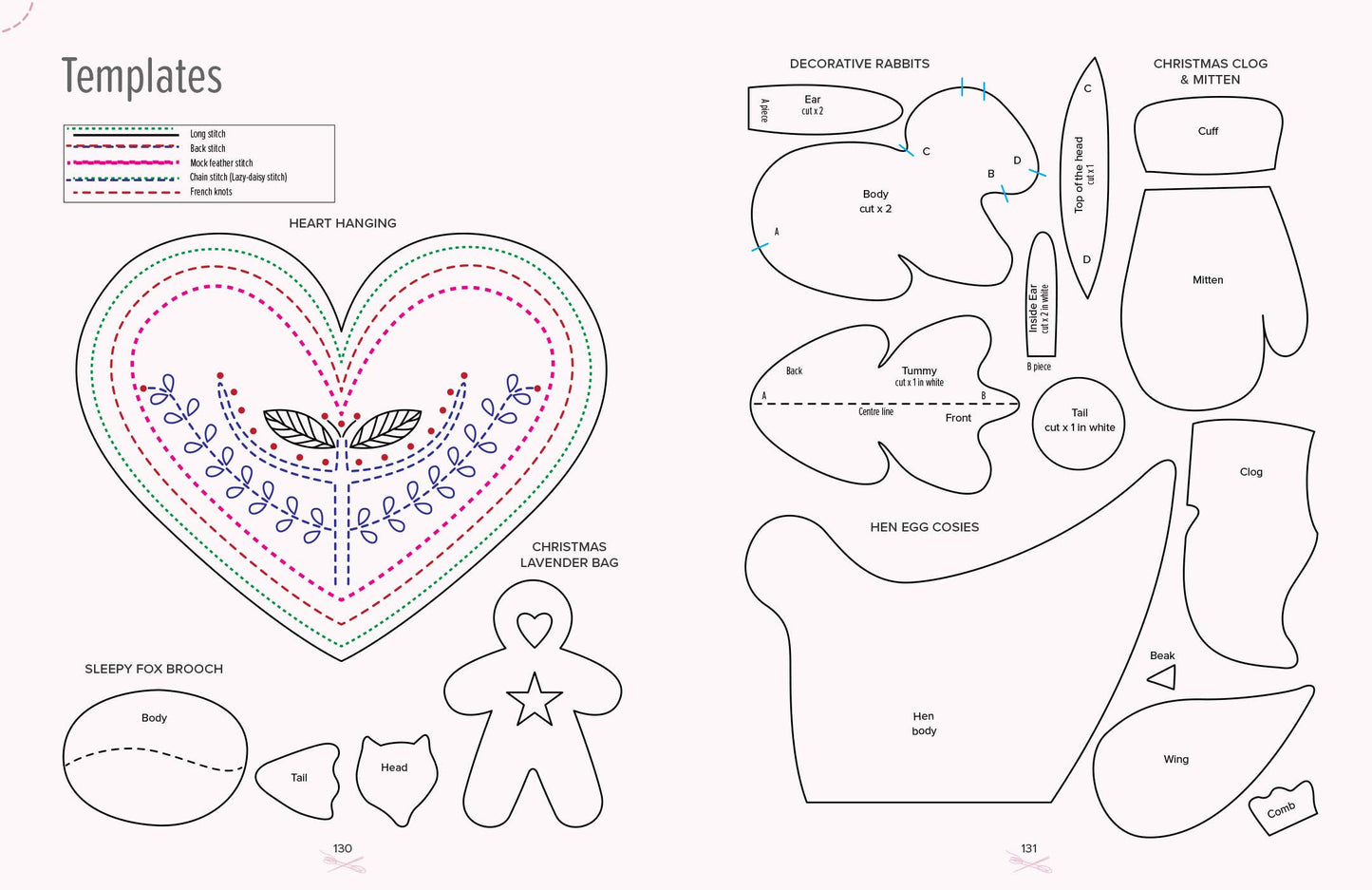 A Year of Felt Decorations